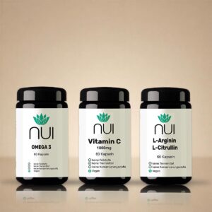 NUI Man Power Box Omega 3 Vitamin C Arginin Citrullin