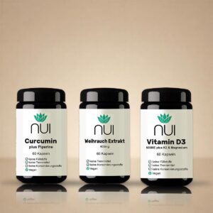 NUI Aktiv Box Curcumin Weihrauch Vitamin D3