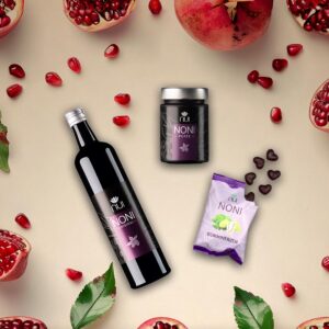 Noni Set Saft Gummis Puree