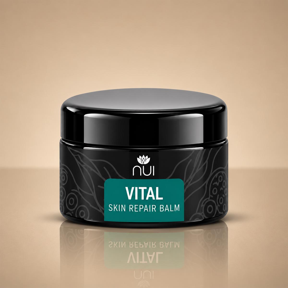 NUI VITAL SKIN Repair Balm im schwarzen Violettglas-Tiegel, 50 ml