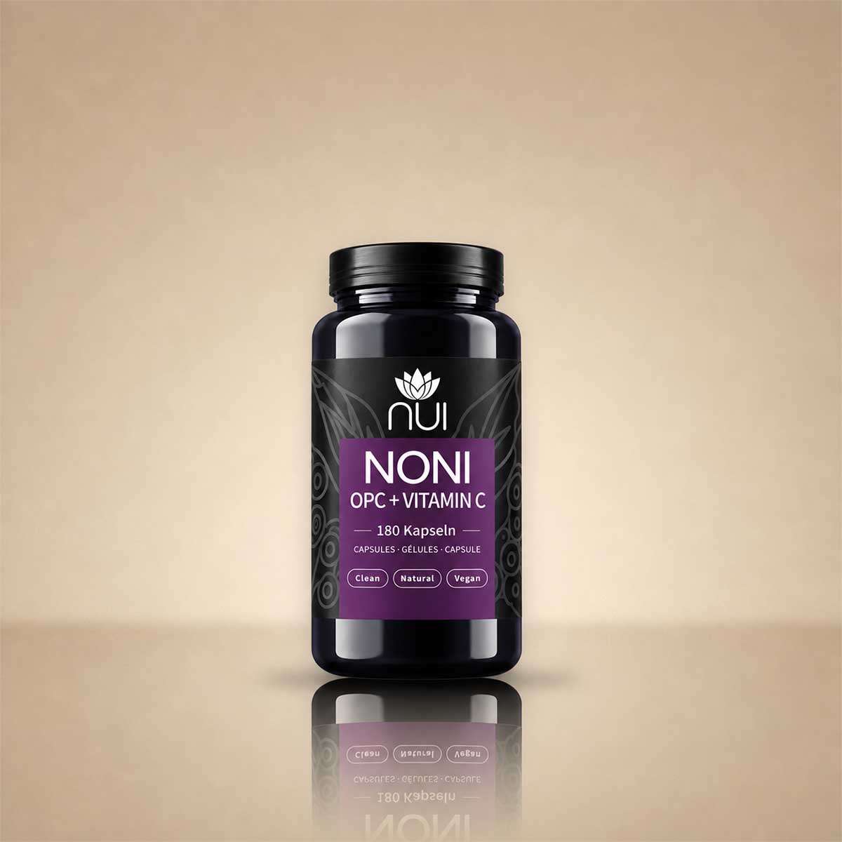 NUI NONI OPC 360 mg + Vitamin C, 180 Kapseln – Einzelpackung